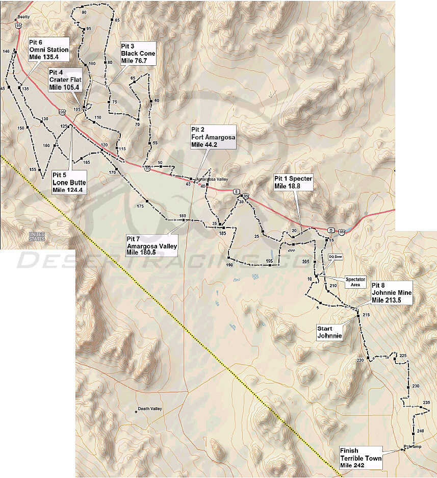 map of tt250? | race-deZert